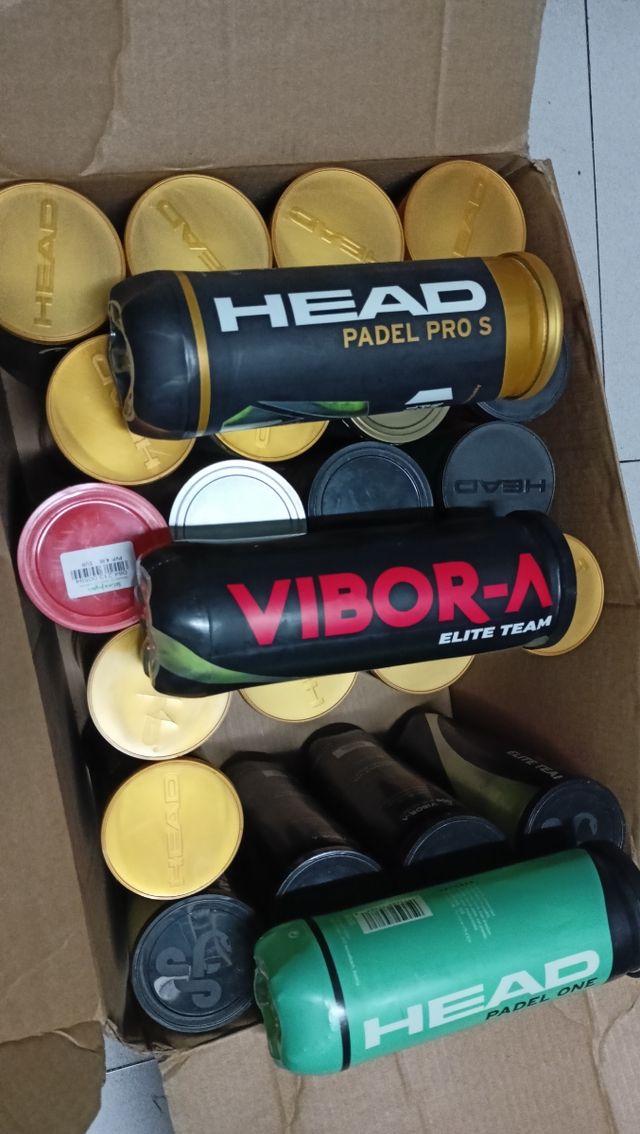 24 botes pelotas pádel Head-Vibor-A
