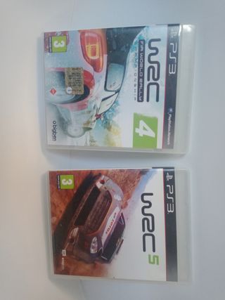 WRC 4 e WRC 5 PS3  Rally PlayStation 3