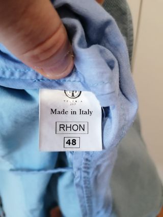 giacca sartoriale celeste/grigia