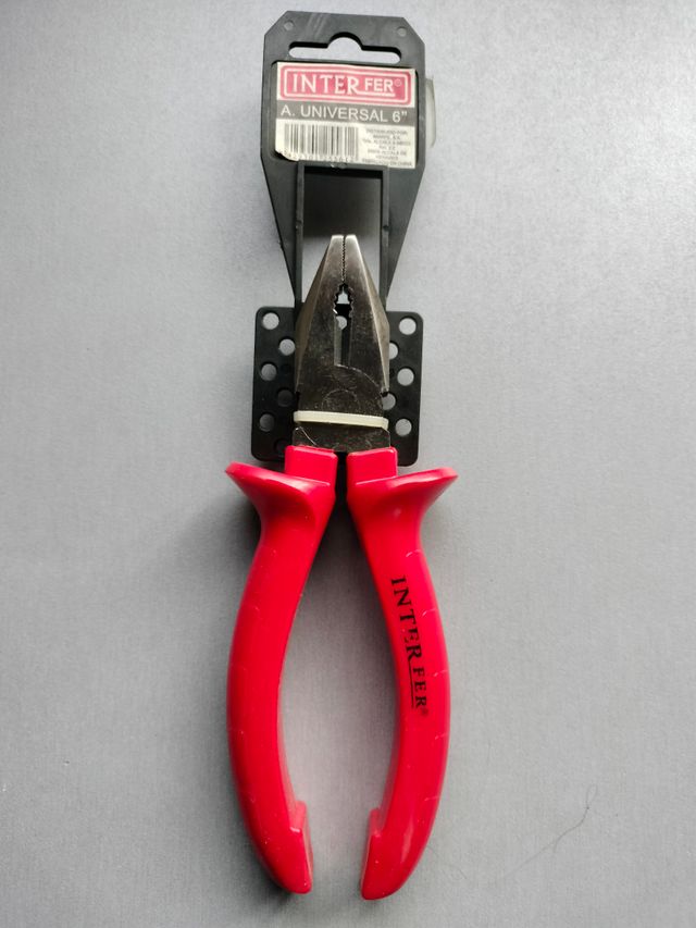 ALICATE INTERFER UNIVERSAL 6" 25561 Y ELECTRONICA