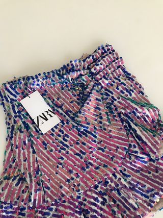 Falda lentejuelas a estrenar