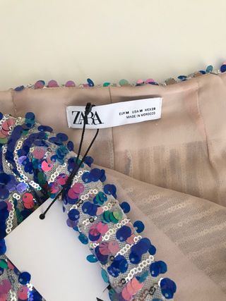 Falda lentejuelas a estrenar