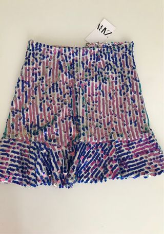 Falda lentejuelas a estrenar