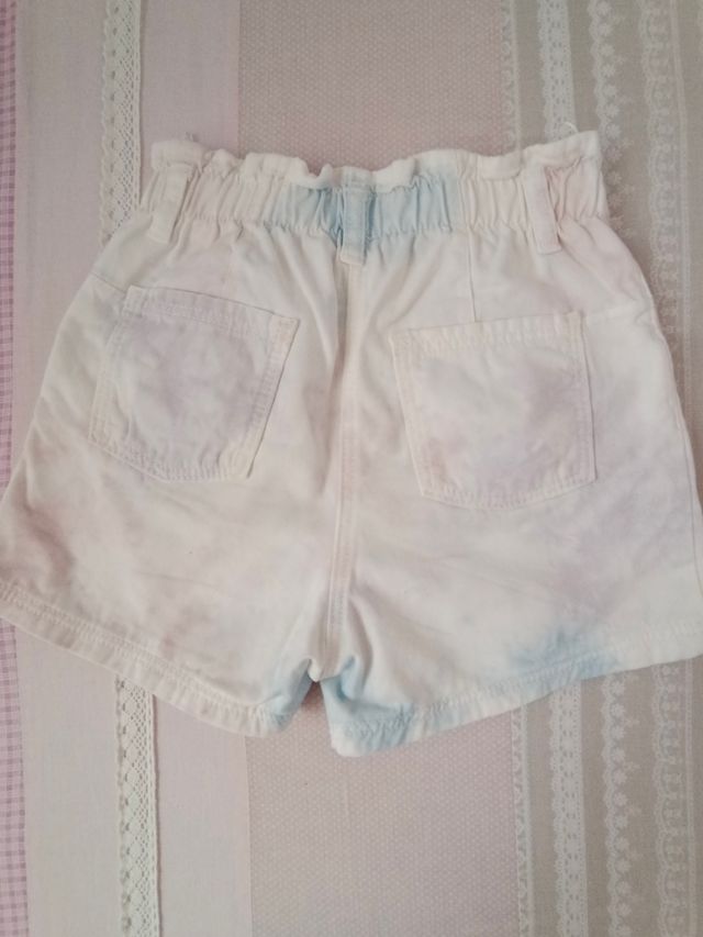 Shorts Elsa  Niña 7-8 años