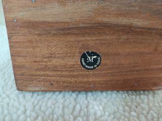 Caja madera tallada - India