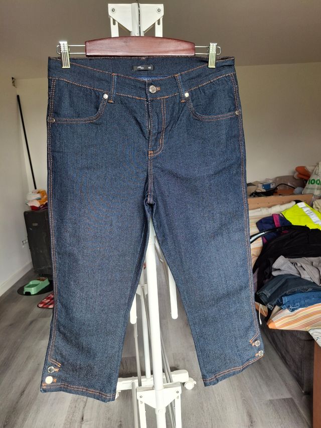 Pantalón pirata mujer