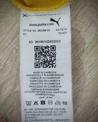 Sudadera Puma mostaza - Talla M