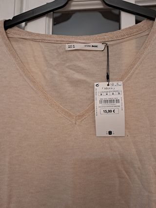 Jersey Sfera beige talla M
