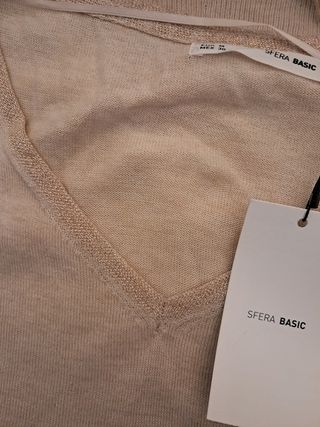 Jersey Sfera beige talla M