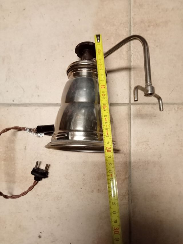 Cafetera Eléctrica Antigua .Decoración. Baquelita.