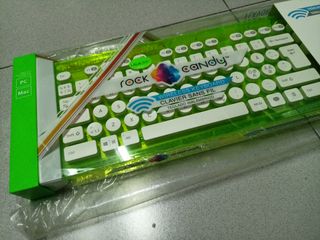 Teclado Rock Candy inalámbrico verde