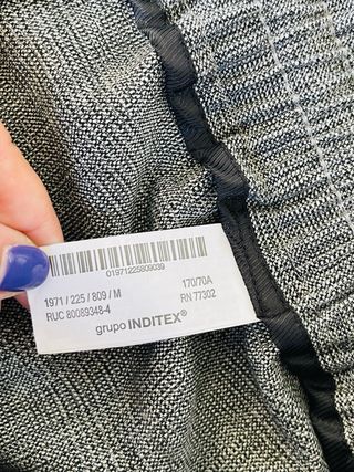 Pantalón tobillero de Zara 