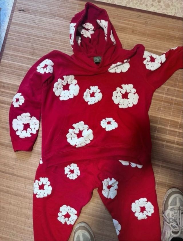 Chándal Denim Tears Rojo XL