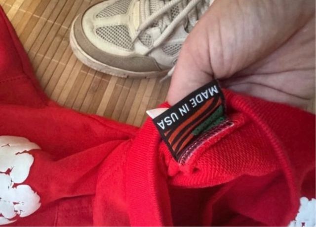 Chándal Denim Tears Rojo XL