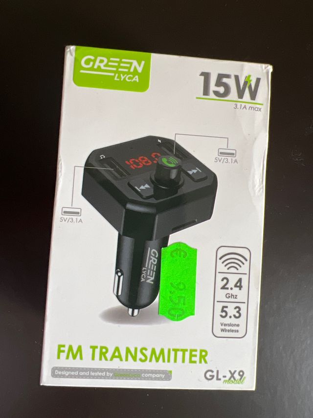 Transmisor FM Green Lyca 15W