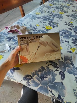 Batidora de mano inalámbrica