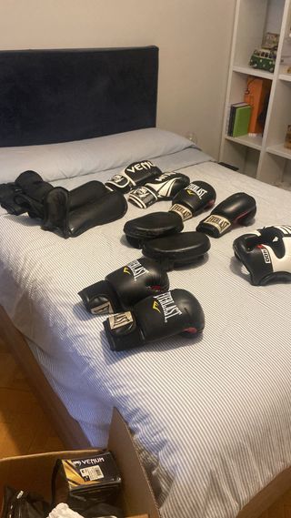 Pack completo Guantes boxeo Everlast - MMA
