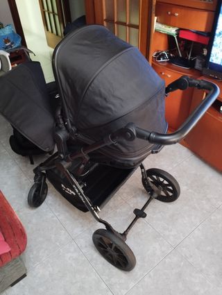 Coche paseador + silla de coche para bebes.