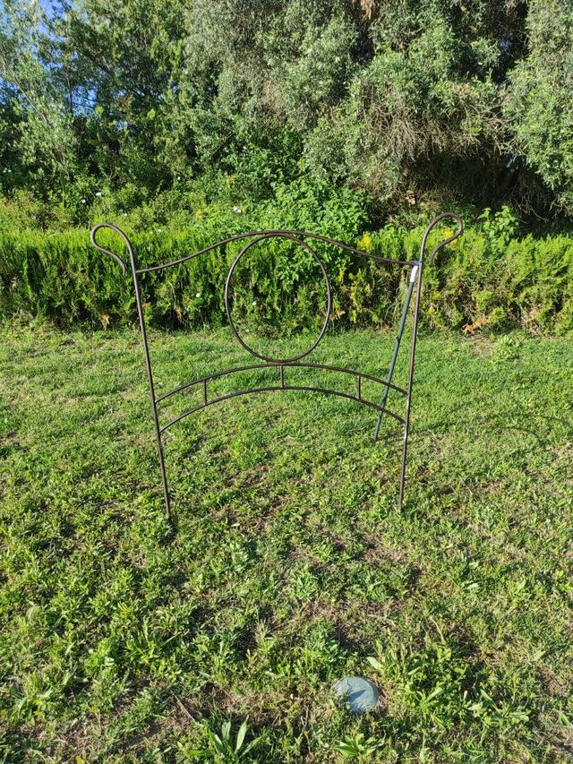 Cabecero forja hierro artesano