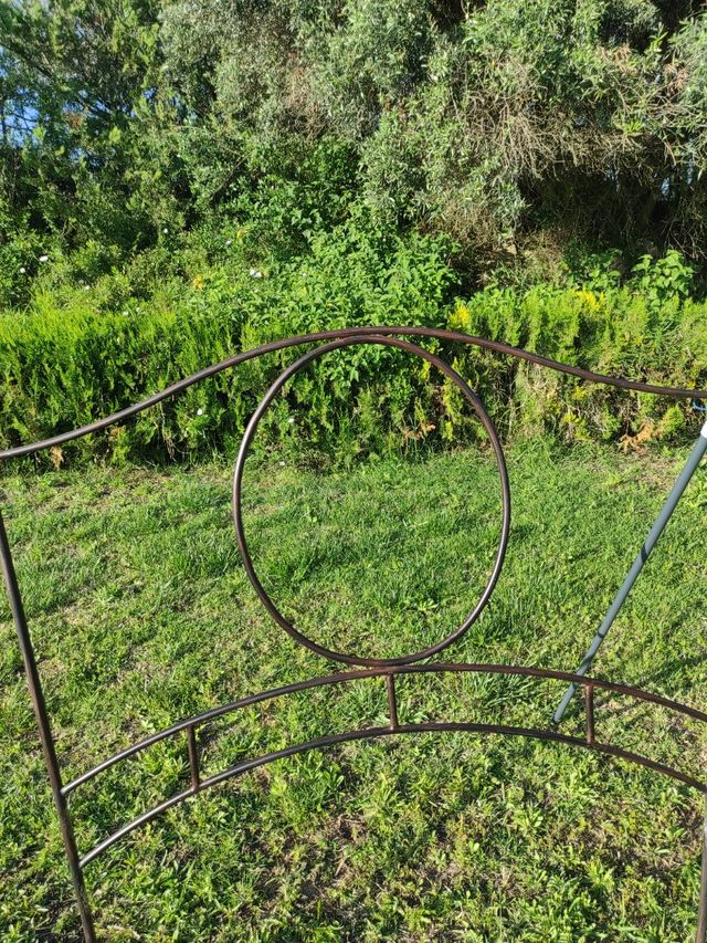 Cabecero forja hierro artesano