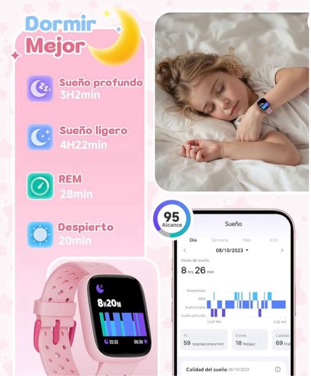 SMARtWATCH NIÑOS APP VOLUNTARIA NUEVO A ESTRENAR