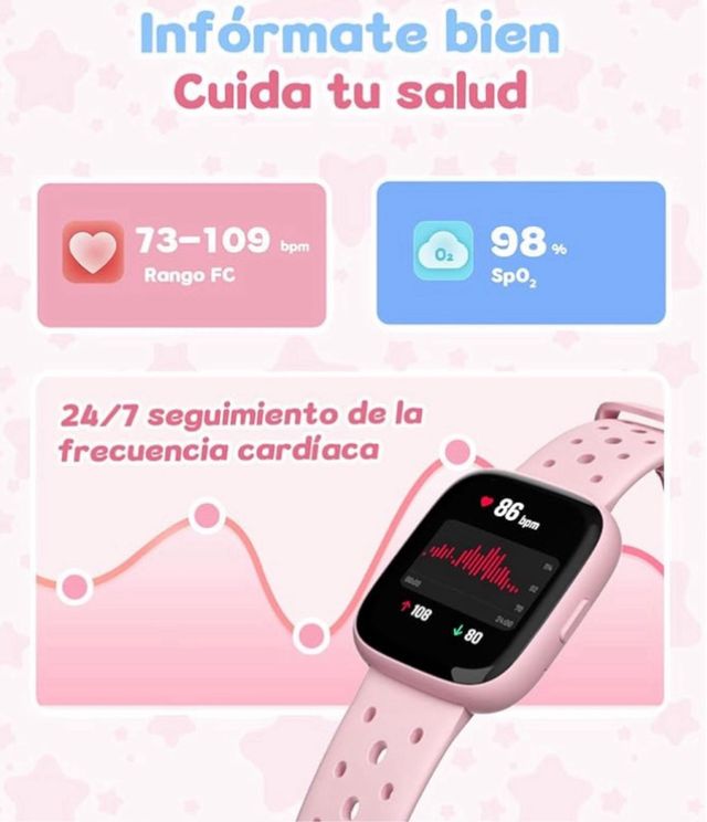 SMARtWATCH NIÑOS APP VOLUNTARIA NUEVO A ESTRENAR