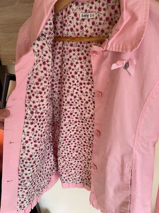 Chaqueta Marca B stop chica. algodon talla 16