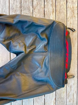 Traje moto cuero Spike 2 piezas