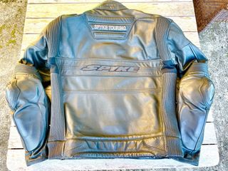 Traje moto cuero Spike 2 piezas
