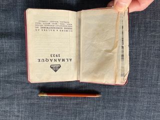 Agenda Siemens  año 1933