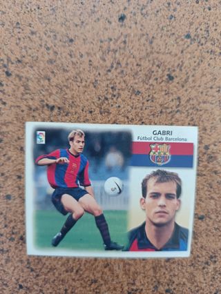 Cromo Gabrí FC Barcelona 99-00
02-03