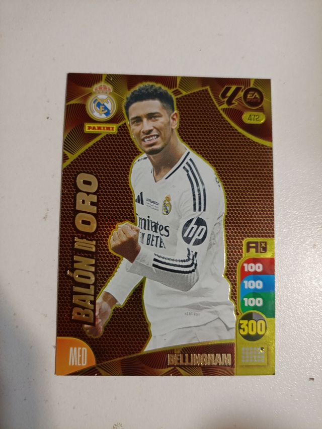 Cromo Bellingham balón de oro