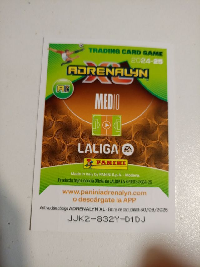 Cromo Bellingham balón de oro