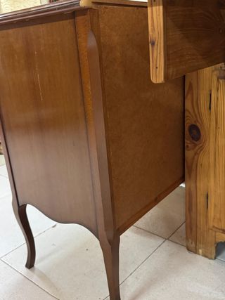 Cómoda+Espejo madera marrón