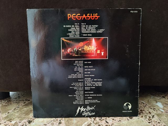 Vinilo Pegasus a Montreux
