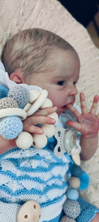 Precioso bebé reborn Nico