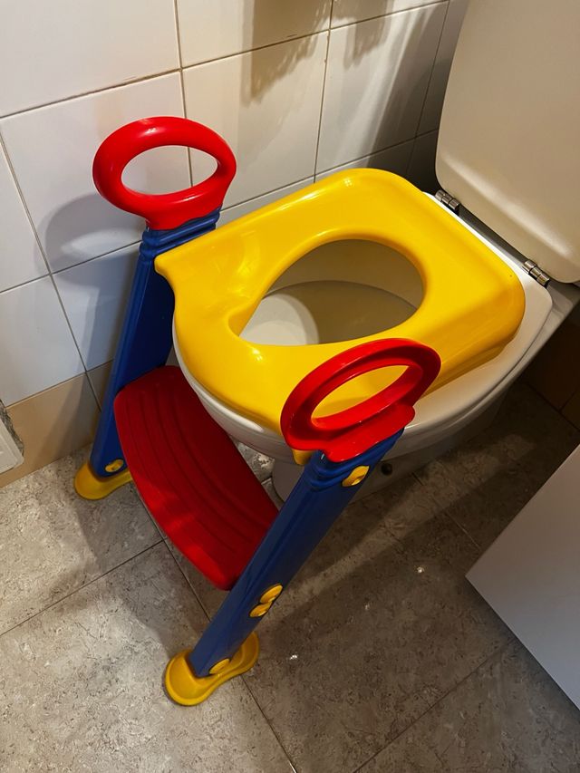 Asiento adaptable inodoro infantil