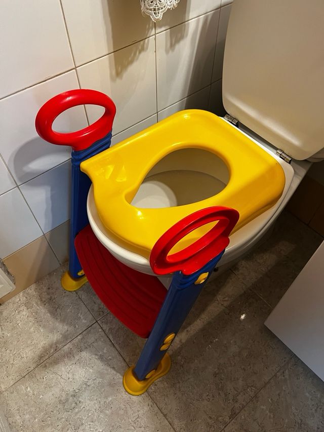 Asiento adaptable inodoro infantil
