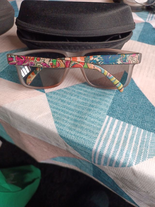 Gafas sol modernas - Gris & Multicolor