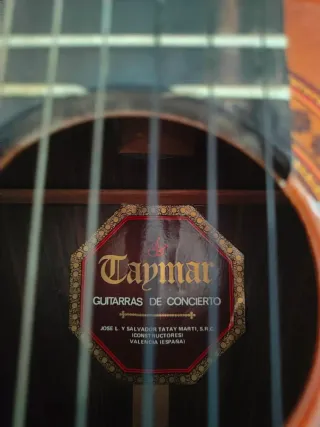 Guitarra clásica concierto