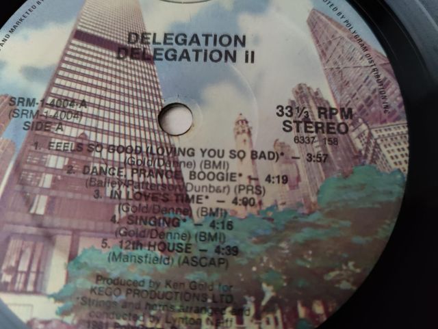 Vinilo Delegation - Delegation II