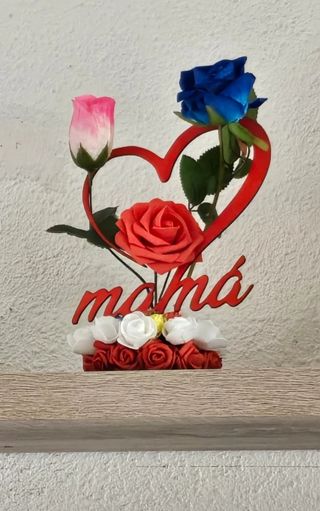 Centro flores Mamá - Regalo Día Madre