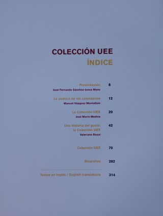Catálogo de arte Unión Española de Explosivos UEE