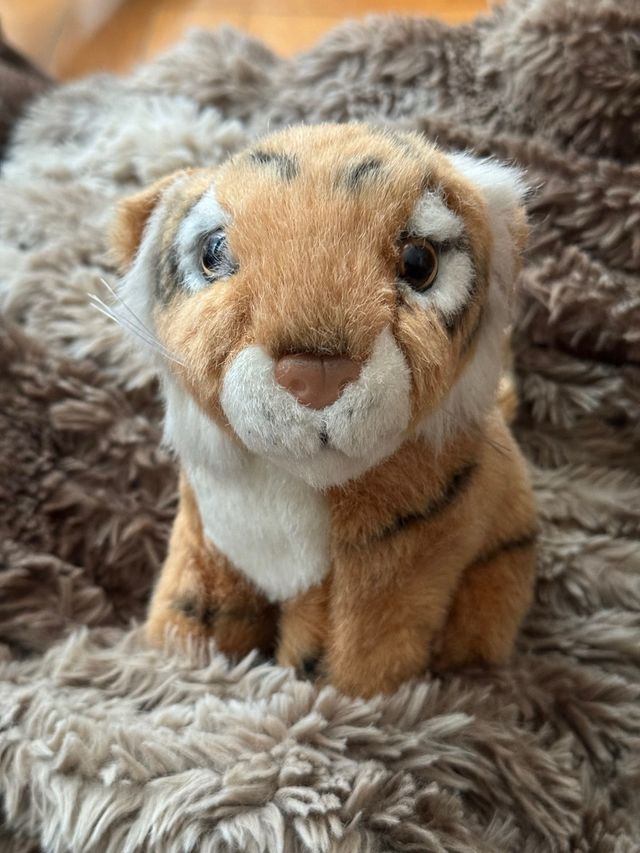 Tigre peluche tipo Trudi 1990