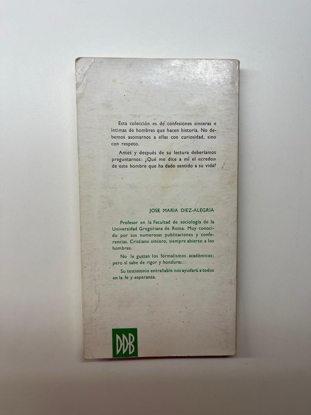 ¡Yo creo en la esperanza!