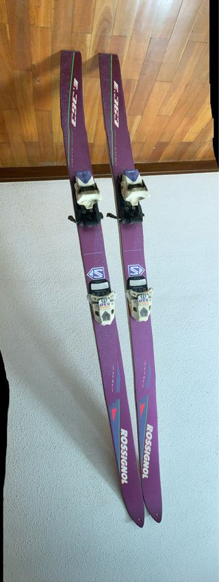 Esquís Rossignol E-252 Tyrolia 550