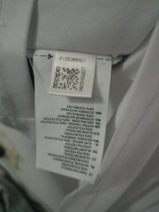 Camiseta Adidas blanca - Talla L