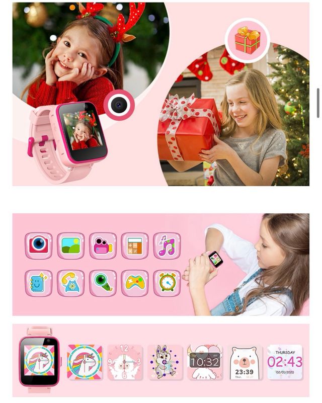 Smartwatch niña rosa-rojo
+6 años