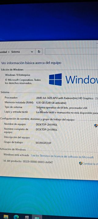 HP Pavilion AMD A4-3420