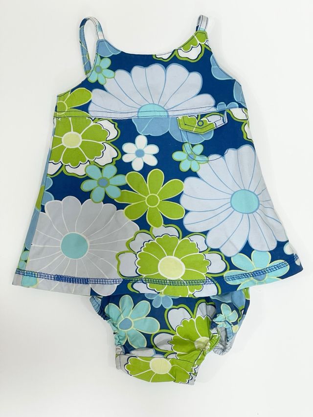 Vestido con braguita Bebé Old Navy - Flores